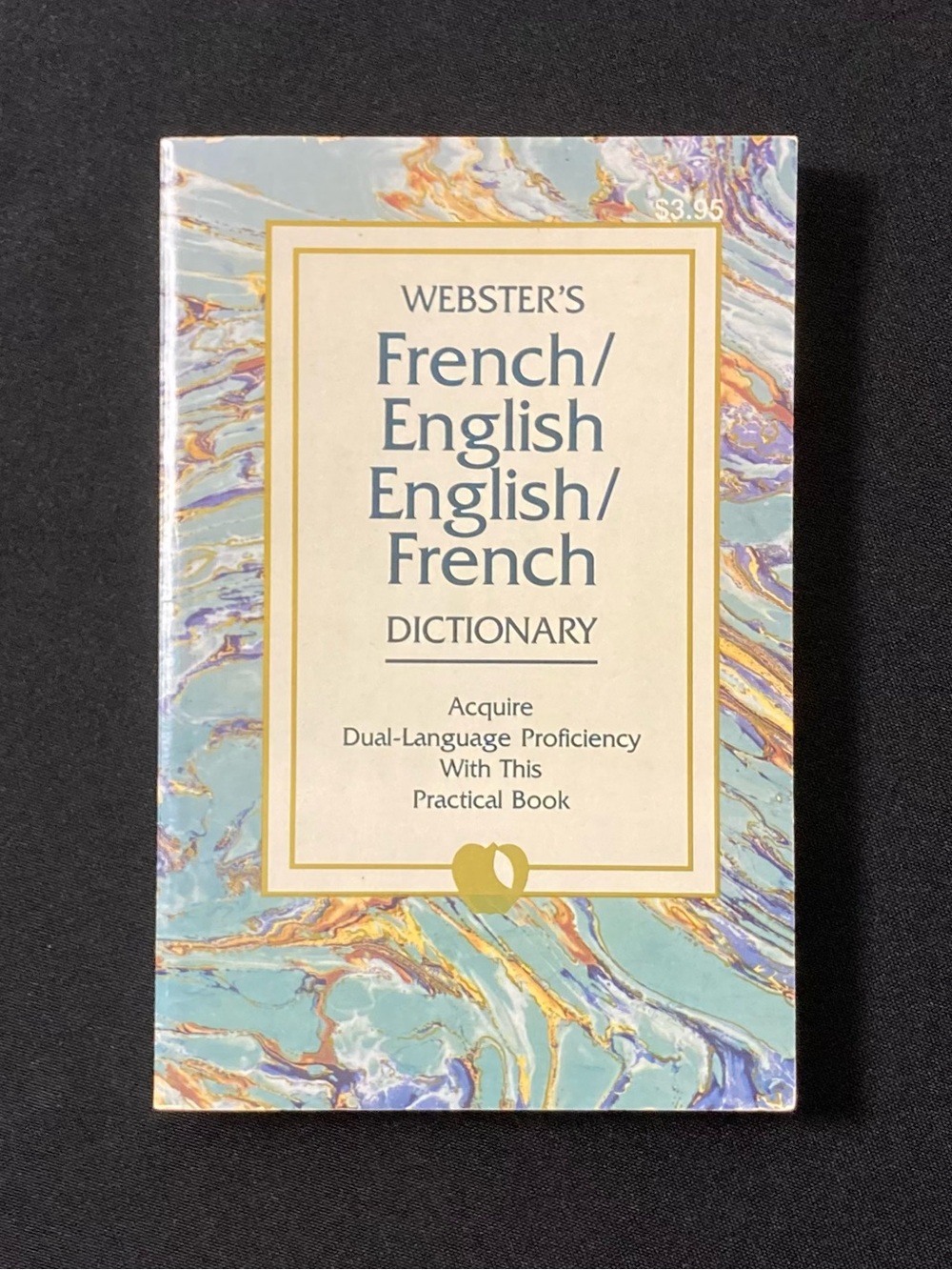 Webster’s French/English English/French Dictionary Vintage Paperback